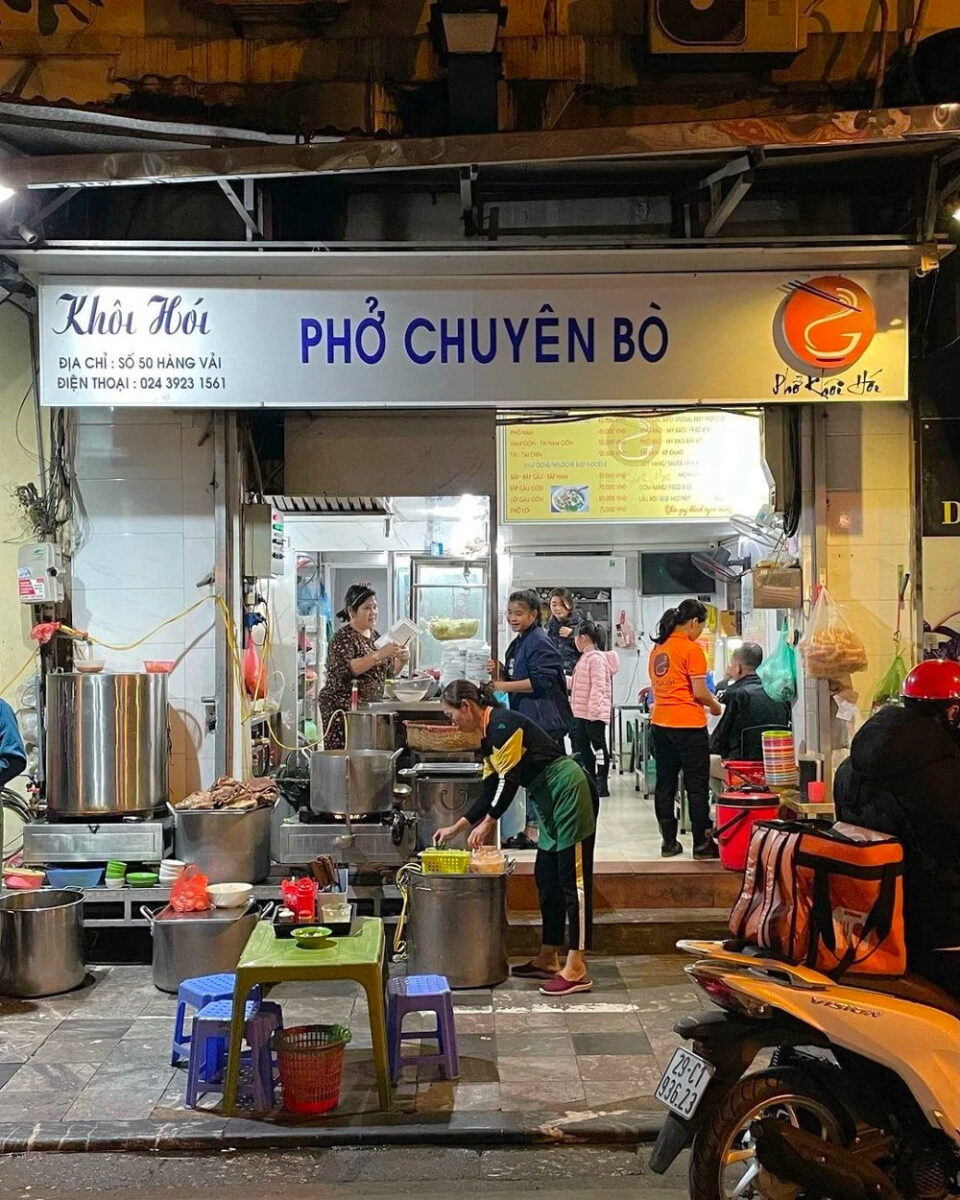 restaurant Pho Khoi Hoi hanoi michelin